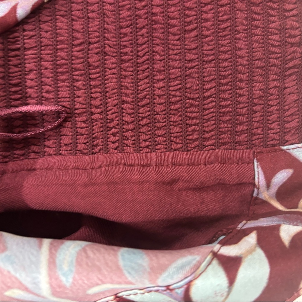 Free People Grace Corset Top in Cabernet Combo size XS - Picture 13 of 13